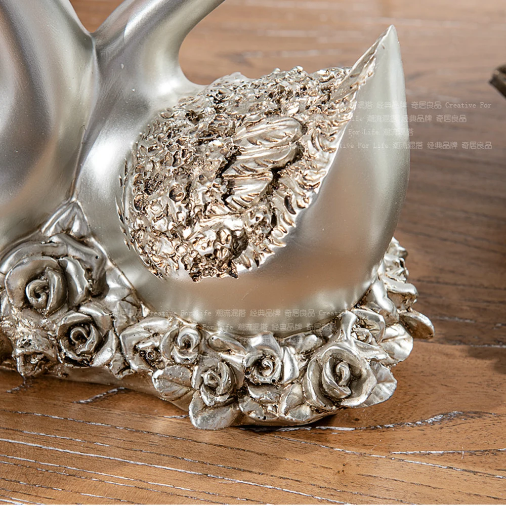 aliexpresscom buy one pair home decor wedding gift swan couples resin furnishing articles from reliable resin clock suppliers on homestia - Home Decor Articles aliexpresscom buy one pair home decor wedding gift swan couples resin furnishing articles from reliable resin clock suppliers on homestia - Home Decor Articles