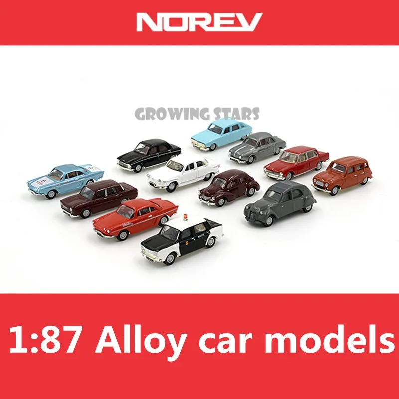 Modèle spécial NOREV, modèles de voiture classiques norev en alliage 1: 87, diecastes en métal, véhicules pour enfants, livraison gratuite