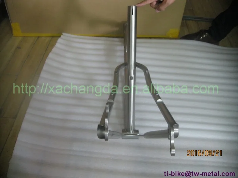 Best Titanium MTB Full Suspension Bike Frame Customized Titanium Mountain Bicycle Frames with Replaceable Dropout XACD Frame bikes 8
