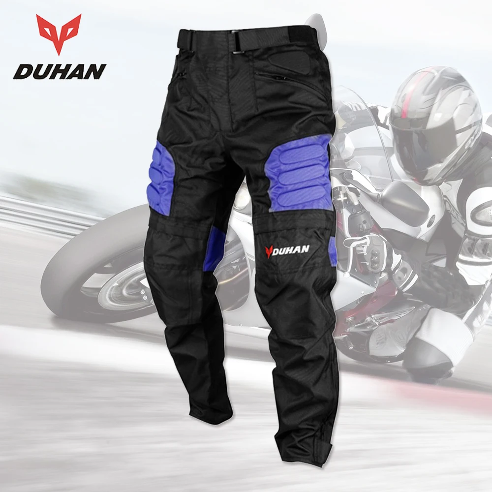 Buy DUHAN 2017 Men's Motorcycle Pants Oxford Cloth