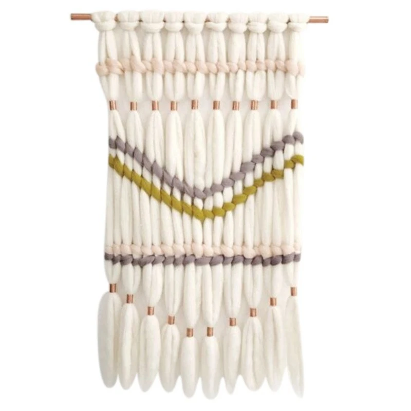 Многоцветная шерстяная вязальная пряжа линии DIY шарф воротник ровинг вязаное одеяло громоздкие вязальные материалы