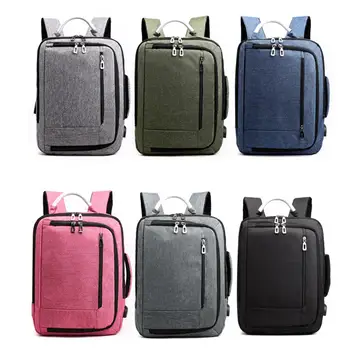 

Unisex bag computer backpack multi-function USB charging bag student backpack multi-layer ultra light portable bag Dropship T626