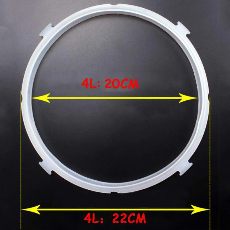 4L/5-6L домашние кухонные инструменты для приготовления пищи замена Силиконовой прокладки часть уплотнительное кольцо для кухни электрическая скороварка инструменты