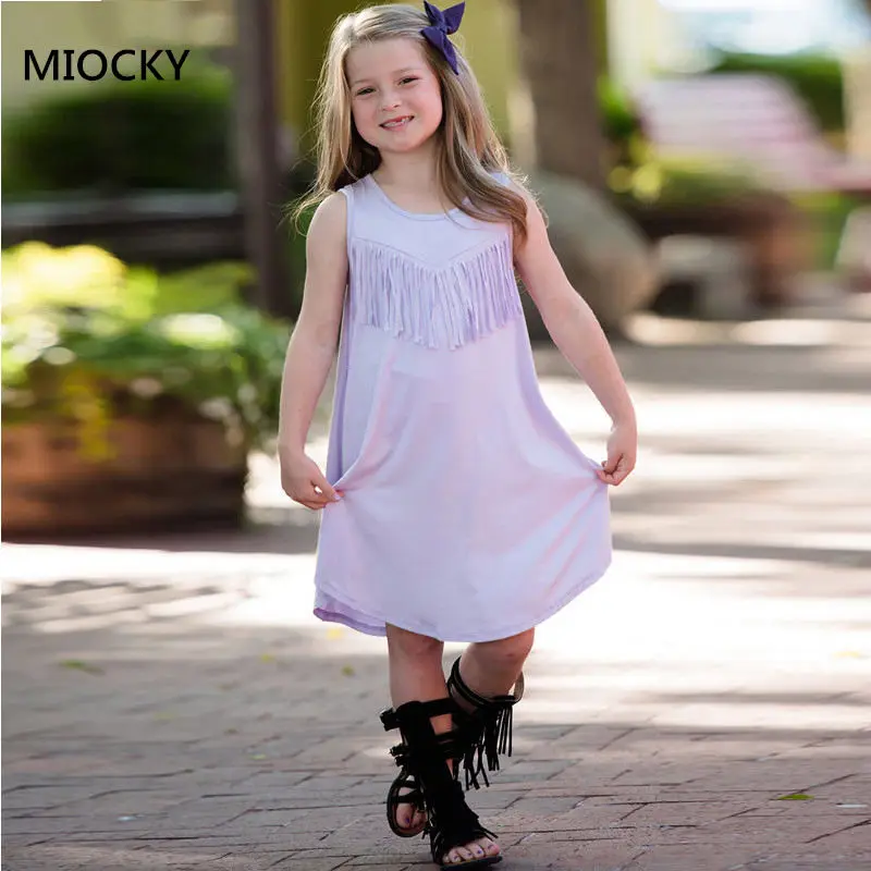 NASHAKAITE-Mommy-and-me-clothes-Tassel-Solid-Mini-Dress-Family-Look-Mom-and-daughter-dress-mini (2)