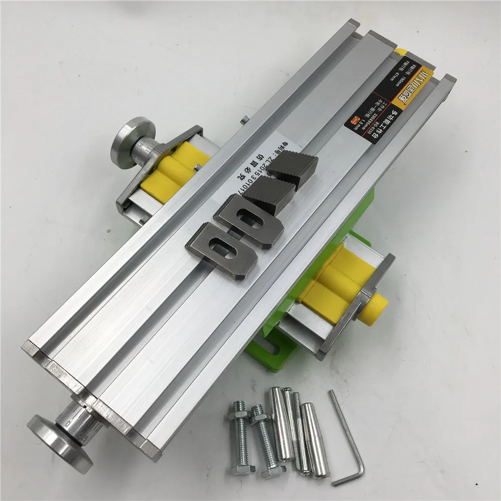 Details about / Multifunction Worktable Milling Working Table Cross Slide X Y Axis Milling Drill