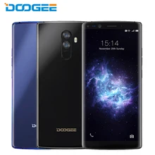 Original DOOGEE Mix 2 Mobile Phone 5.99 inch 6GB RAM 64GB ROM Helio P25 Octa Core Android 7.1 Four Cameras 4060mAh Smartpone