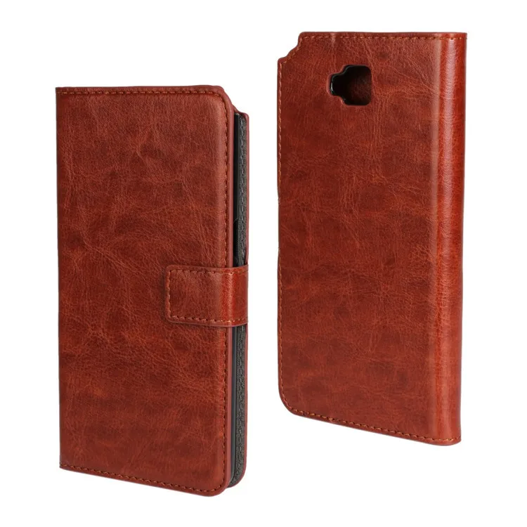 Jual Dengan card slot pemegang Mewah retro pu Dompet Kulit Flip Penutup berdiri Kasus Untuk LG G Pro Lite D686 D685 Capa Para D684