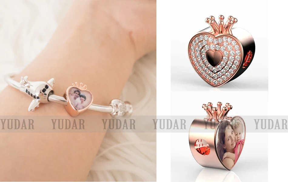 yudar-925-sterling-silver-heart-crown-pave-cz-photo-charm-beads-for-bracelet-YDS-1024-4