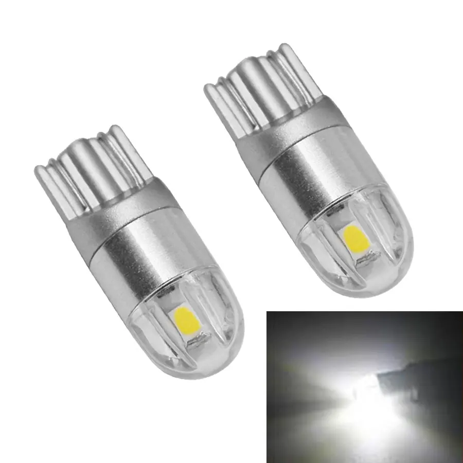 10PCS High Quality T10 W5W 3030 LED Auto Wedge Bulbs Car Interior Light