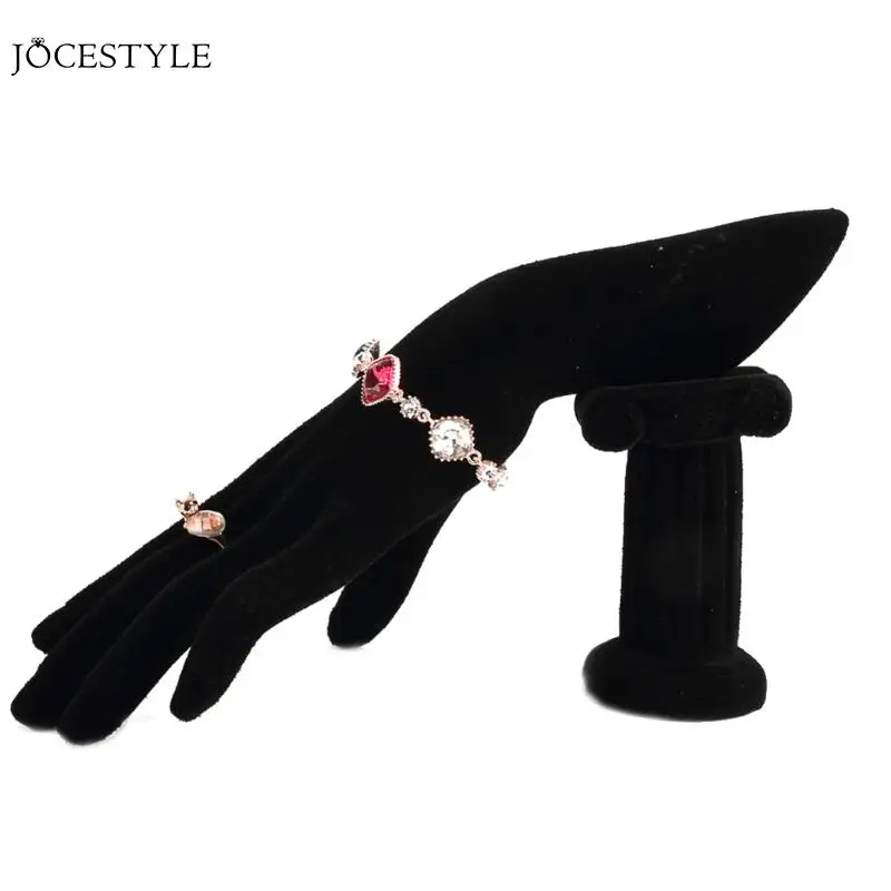 

Elegant Hand Earring Storage Case Jewelry Soft Protect Box Wedding Gift Bracelet Display Tray Case Box Show Rack Resin