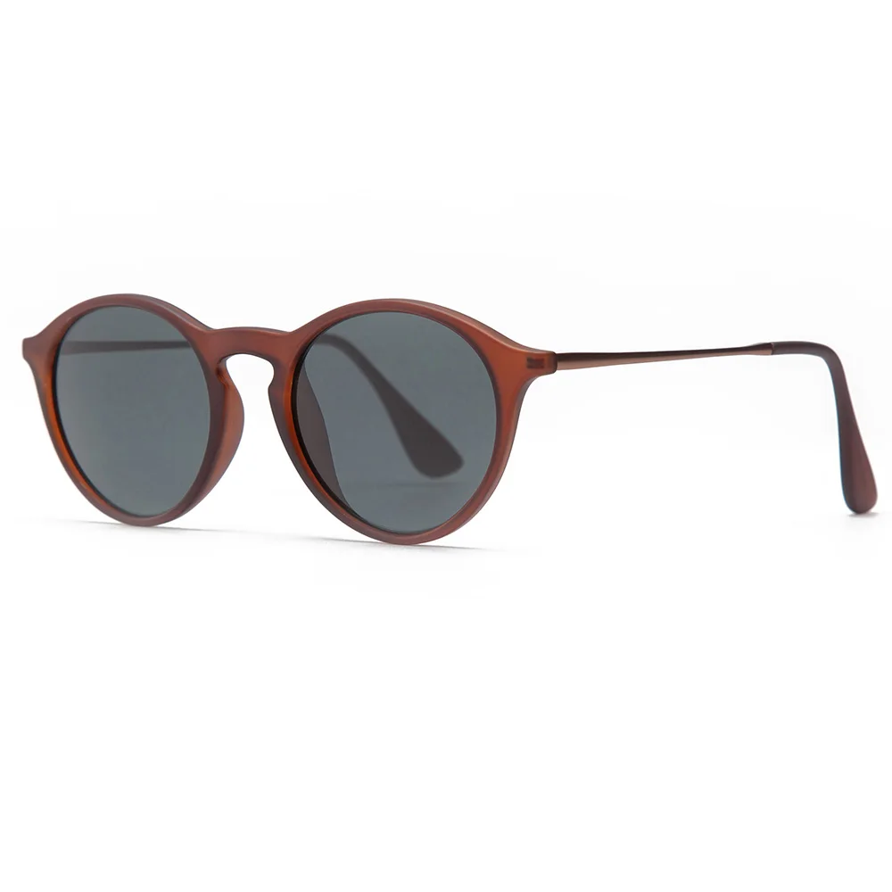 Боло. Ray ban 4243 EriKa, классические круглые солнечные очки для женщин тонкий УФ-фильтр 49 мм стеклянные линзы для вождения, зеркальные солнцезащитные очки oculos de sol Gafas очки для взрослых UV400