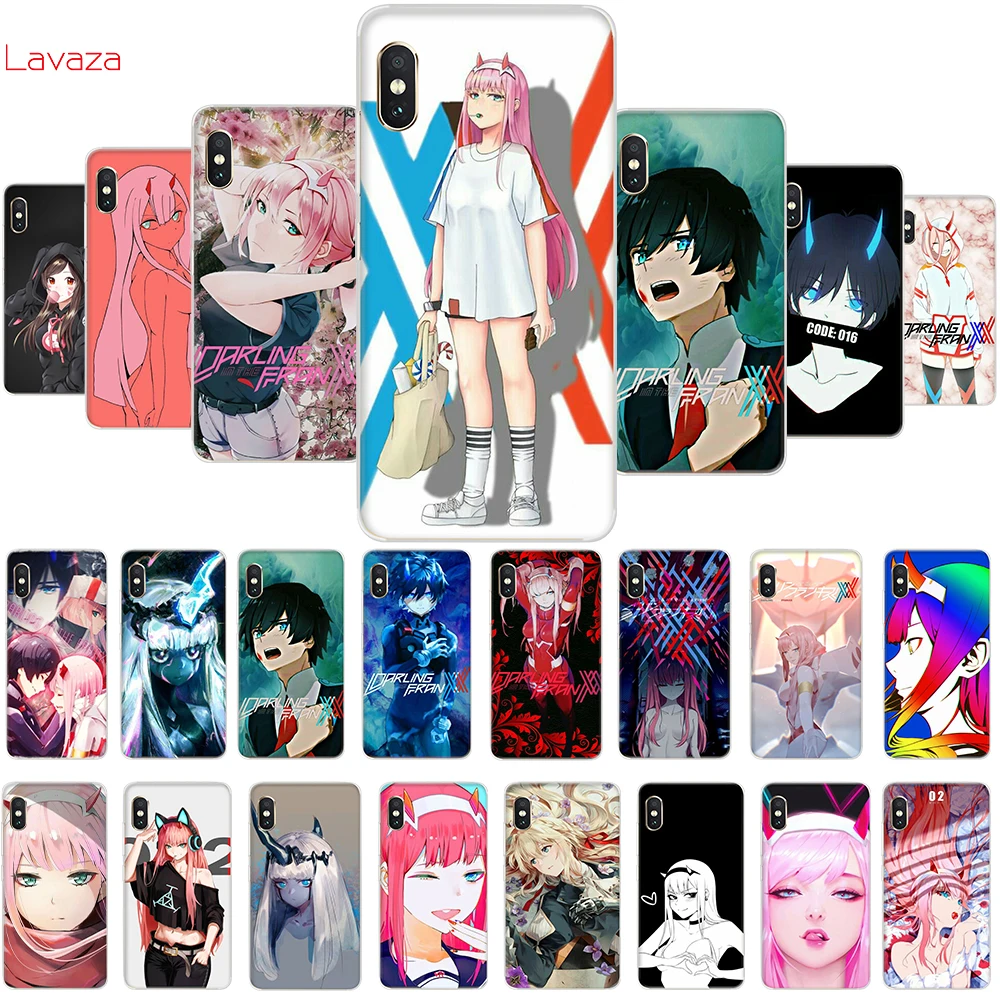 

Lavaza Anime Darling in the FranXX Hard Phone Cover for Xiaomi Mi 8 A2 Lite 9 SE A1 Max 3 F1 for Redmi 7 Go Case