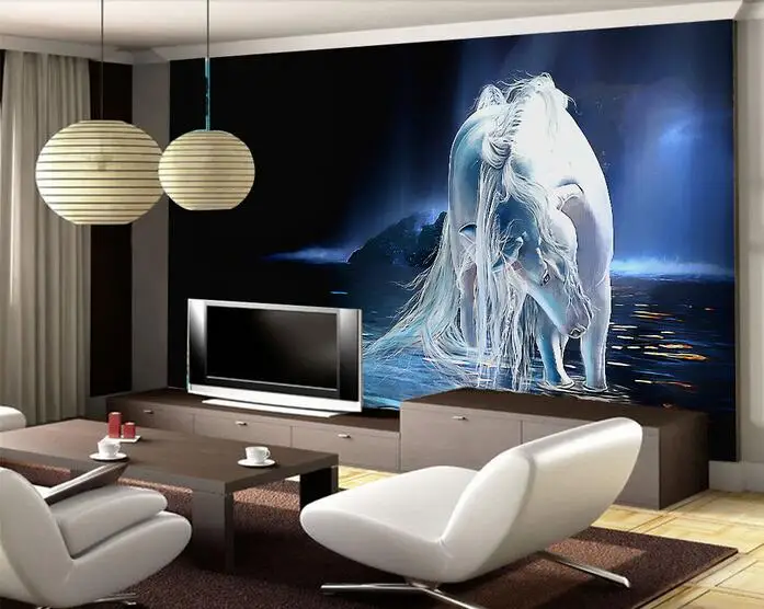 Horse Wall Murals online get cheap 3d white horse wall murals wallpaper -aliexpress Horse Wall Murals online get cheap 3d white horse wall murals wallpaper -aliexpress