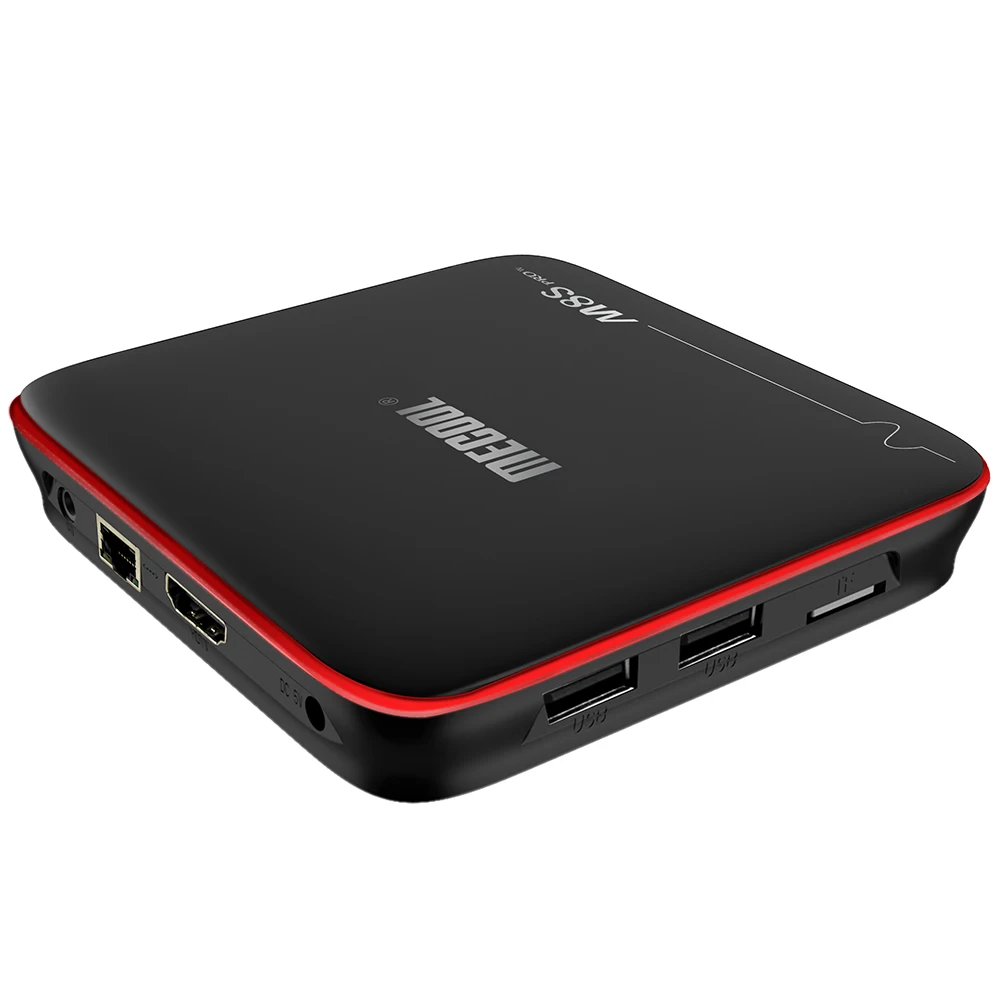 MECOOL M8S PRO W Смарт ТВ приставка Android 7 1 Amlogic S905W ГБ 8 4K 2 4G WiFi 100 Мбит/с Bluetooth H.265