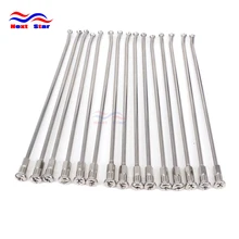 36PCS Stainless Steel Motorcycle 21" Front Wheel Spokes Nipples For KTM EXC EXCF XC MX SX XCF XCW XCFW 125 250 350 450 500 530