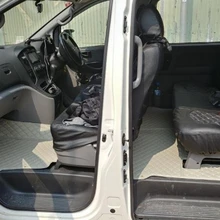 Хорошие коврики! Индивидуальный полный набор автомобильных ковриков для правого привода hyundai H1 12 мест-2010 водонепроницаемые Автомобильные ковры для H-1 2013