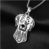 89-22x29mm,Weimaraner Necklace