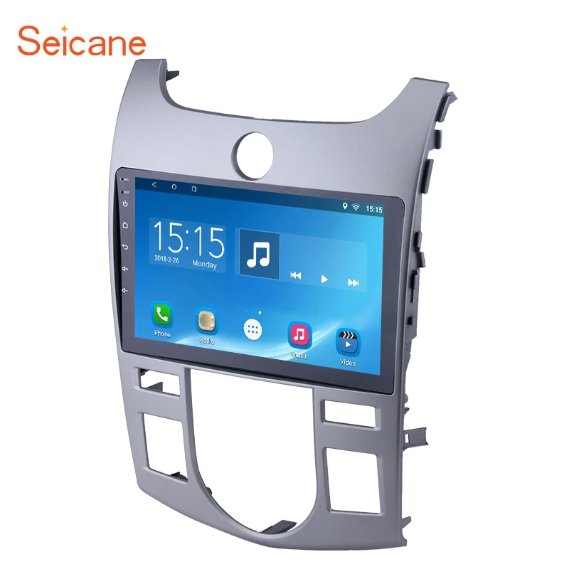 

Seicane Navi 2Din Android 10.0 HD 9" Car Radio GPS Multimedia Player Head Unit For KIA Forte(AT) 2008 2009 2010 2011 2012 Stereo