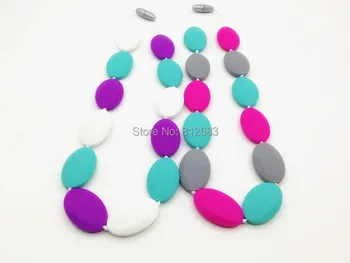 

New -Baby Beads Food Silicone teething Necklace Pendants Nursing necklace Baby and Pendants Nursing necklace Free shipping