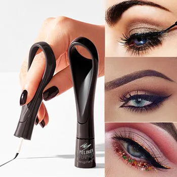 

Hengfang liquid eye liner pencil waterproof long lasting finger ringe handle shape black eyeliner tattoo pen AM081