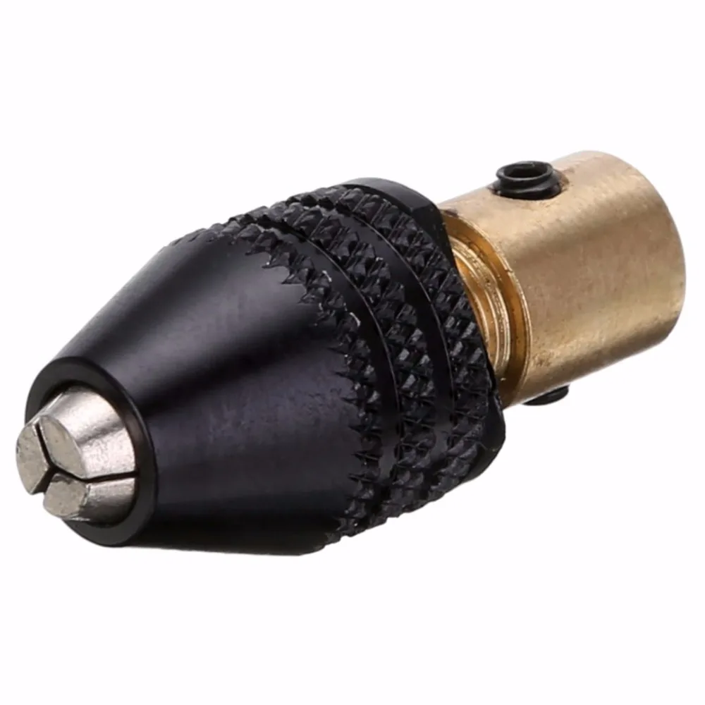 Mini Drill Chuck 0.3 3.5mm Aluminum Alloy Micro Chuck Drill Bit Collet