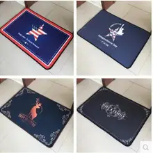 Элегантный ковер с принтом звезды, коврик для спальни, нескользящий плюшевый дверной коврик, напольный ковер, домашний декор