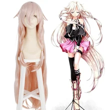 Vocaloid 3 cosplay peluca larga peluca accesorios larga peluca del anime de cosplay disfraces de halloween para las mujeres