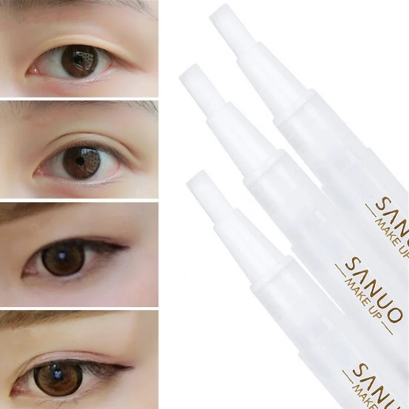 

Eyelid Tools Eyeliner Stereotypes Lasting Waterproof Sweatproof Invisible Double Eyelid Glue Eye Beauty Makeup Fold Eyelids Tape