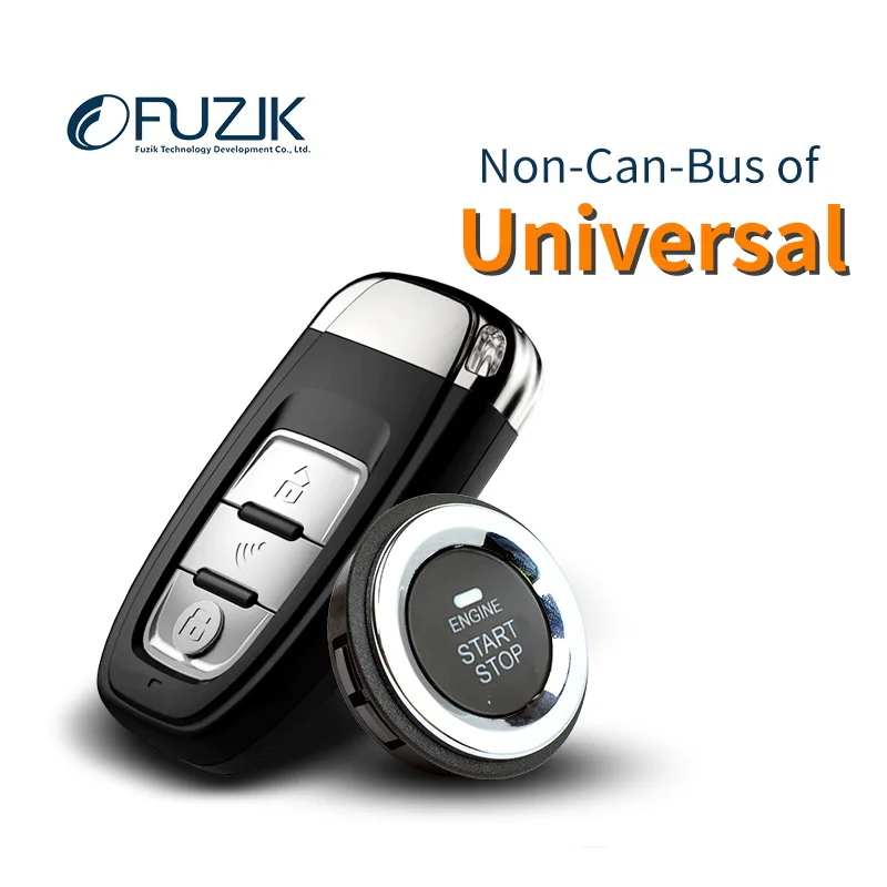 

Fuzik universal peps Keyless Go Smart Key Keyless Entry Push Remote Button Start Car Alarm standard lite single pack