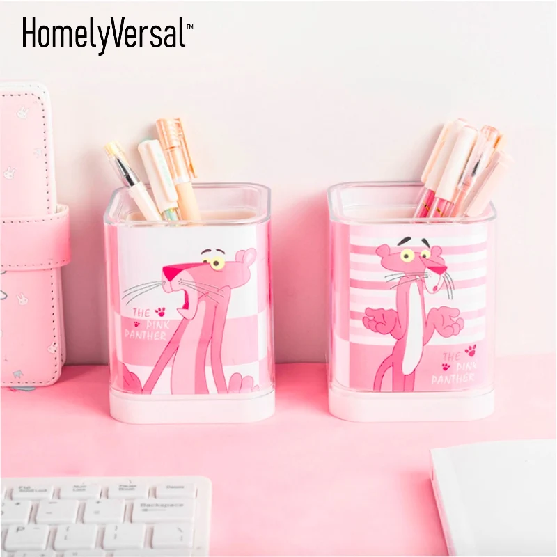 

Plastic Desk pen holder Combination Mesh Desktop Pencil Pen Badge organizer Storage Box Stationery Ruler Office School Supplies