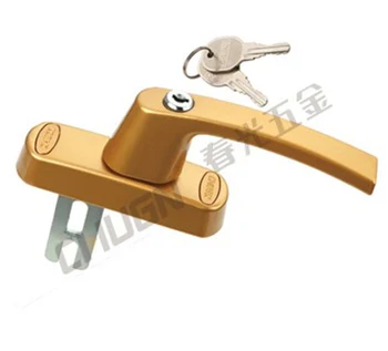 

8pcsCHUGN Aluminum Alloy spring steel belt drive key handle window handle lever handle
