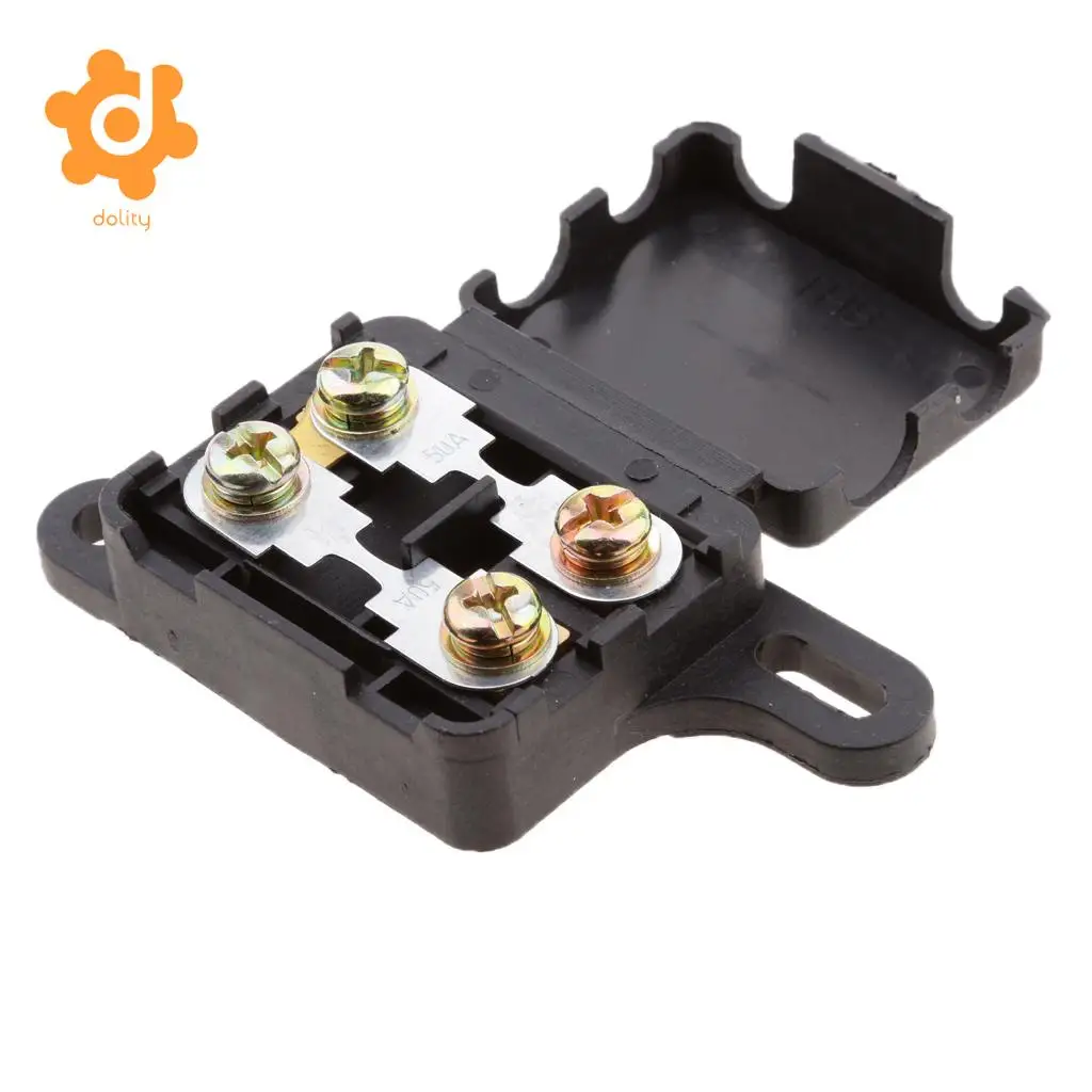 12V-24V Car Boat ANS/ANF/ANG Fuse Screw Down Block Holder Box Waterproof