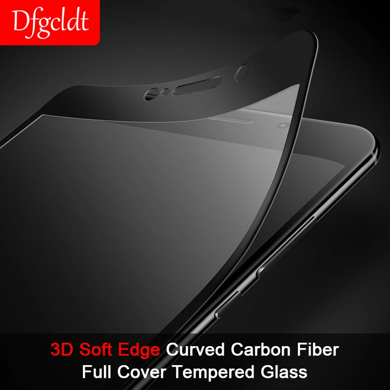 

3D Soft Edge Curved Carbon Fiber Full Cover Tempered Glass for Meizu M6S M6 Note Pro 7 Plus E3 Screen Protector Full Cover Film