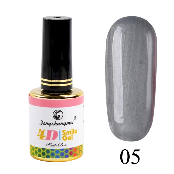 Fengshangmei, 12 мл, Розовый Гель-лак для ногтей, цветочный дизайн, гель с рисунком цветения, лак, популярный, впитывающий - Цвет: base 05