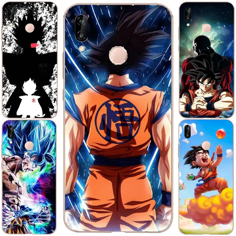 

Dragon Ball Son Goku transparent Soft Silicone Case For Huawei P8L P20L P20LITE P30 Mate 8 9 10 Mate 20Por RS