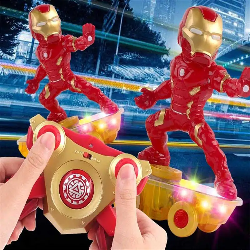 Disney Electric Super Hero Iron Man Robot Car RC Car Marvel Scooter Avengers Remote Control Car Toys Children Birthday Gifts Disney Electric Super Hero Iron Man Robot Car RC Car Marvel Scooter Avengers Remote Control Car Toys Children Birthday Gifts