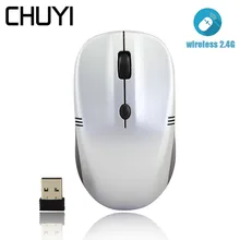 CHUYI беспроводная эргономичная мини-мышь для ноутбука, Офисная мышь, оптическая компьютерная игровая мышь 2,4G 1600 dpi регулируемая для Overwatch Gamer