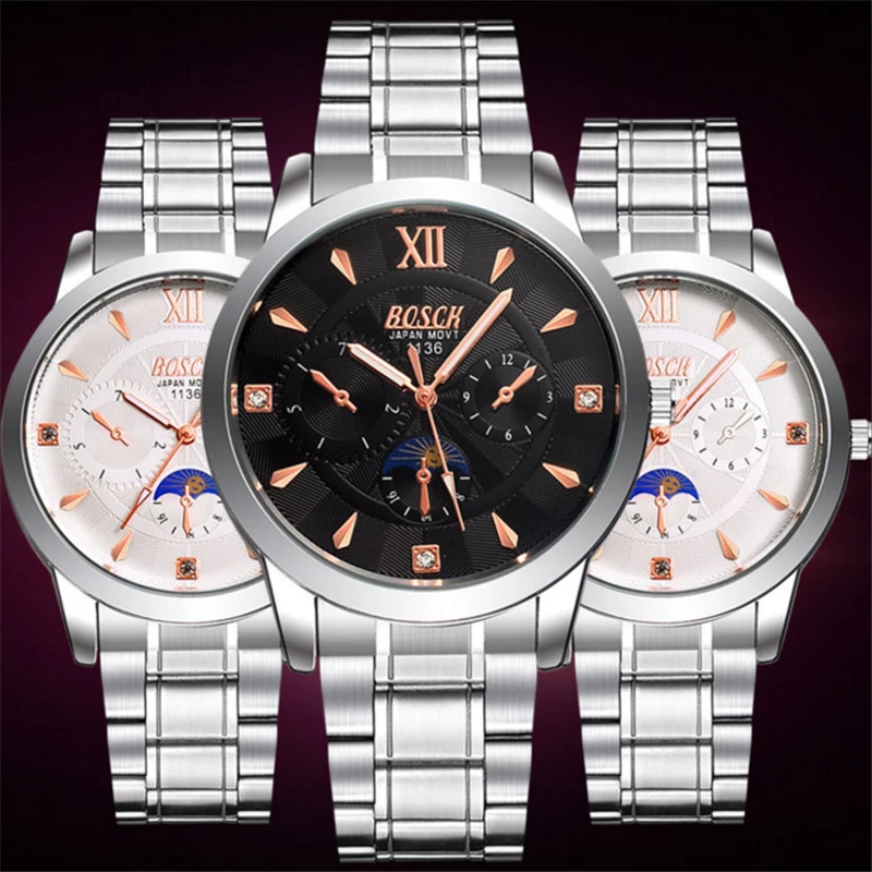 

Men's student sports watch pu with Korean version of the large dial quartz watch