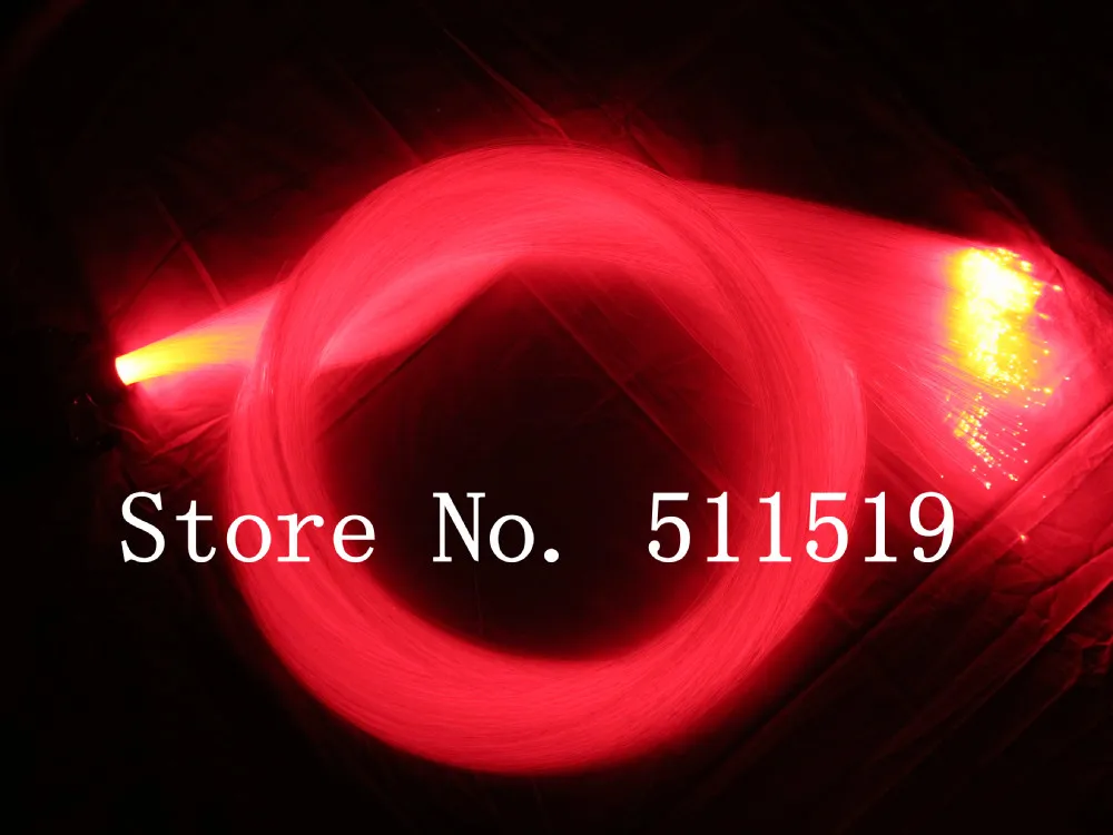 fiber optic strands ,140 pcs 1.5mm PMMA optical fiber 4m long ,used for