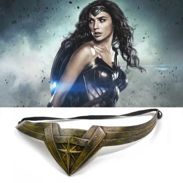 

2017 DC Super hero Wonder Woman cosplay Mask headdress Crown crown jewelery