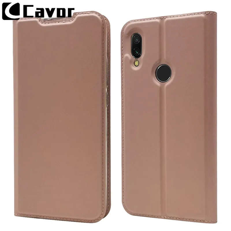 Модный кожаный чехол для Xiaomi Redmi 7 чехол с клапаном Coque Book Hoesje Moble аксессуары для телефонов Etui для Redmi7 Hoesjes - Цвет: 4