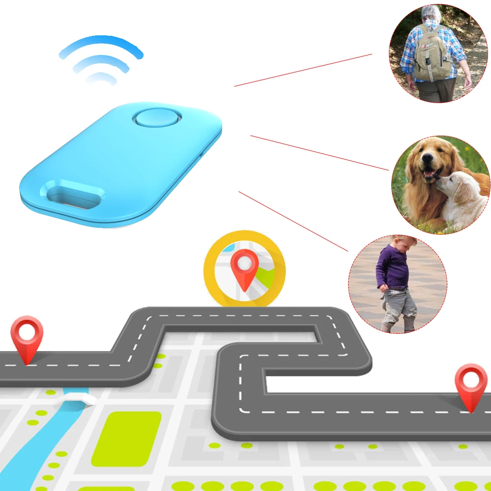 Alarm Key Child Pet Finder Spy Mini GPS Tracking Finder Device ...