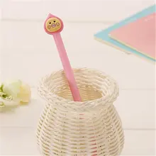 panfelou stationery pen neutral pen Pink yellow face cute little figure Office culture and education school