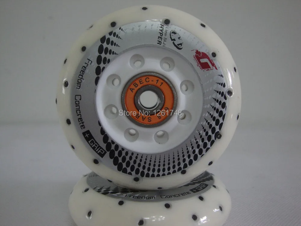 8PCS(ABEC 9/ABEC11 bearings) super wear authentic slalom