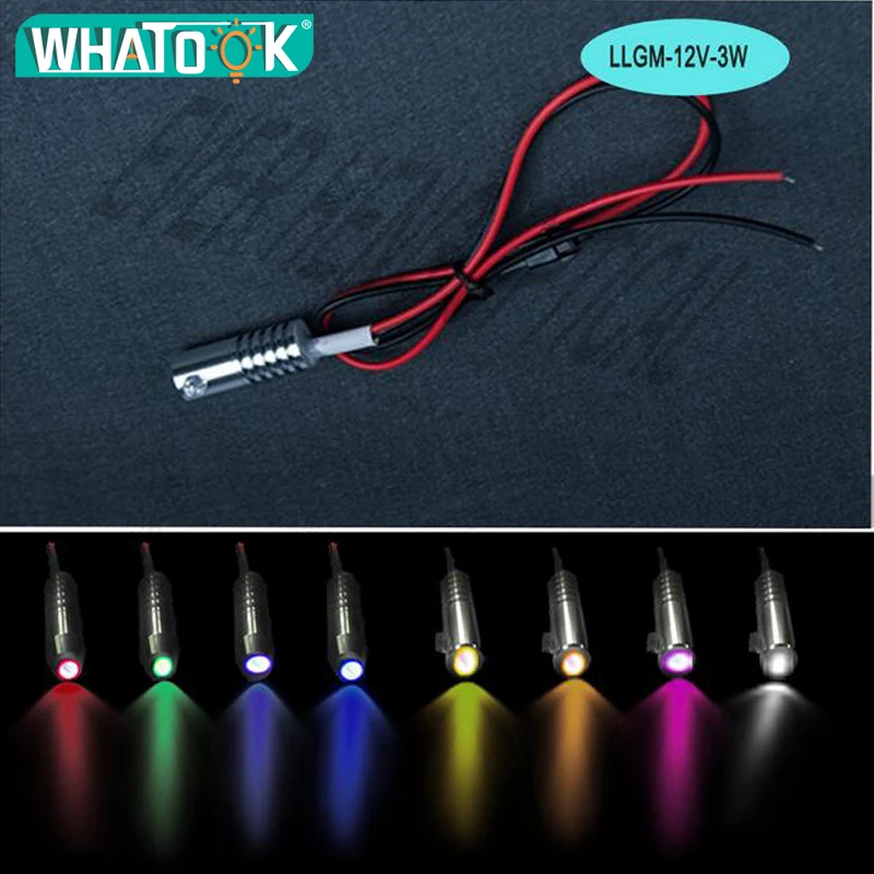Mini 3w 12v Car Led Light Source Engine 3mm For Car Interior Fiber
