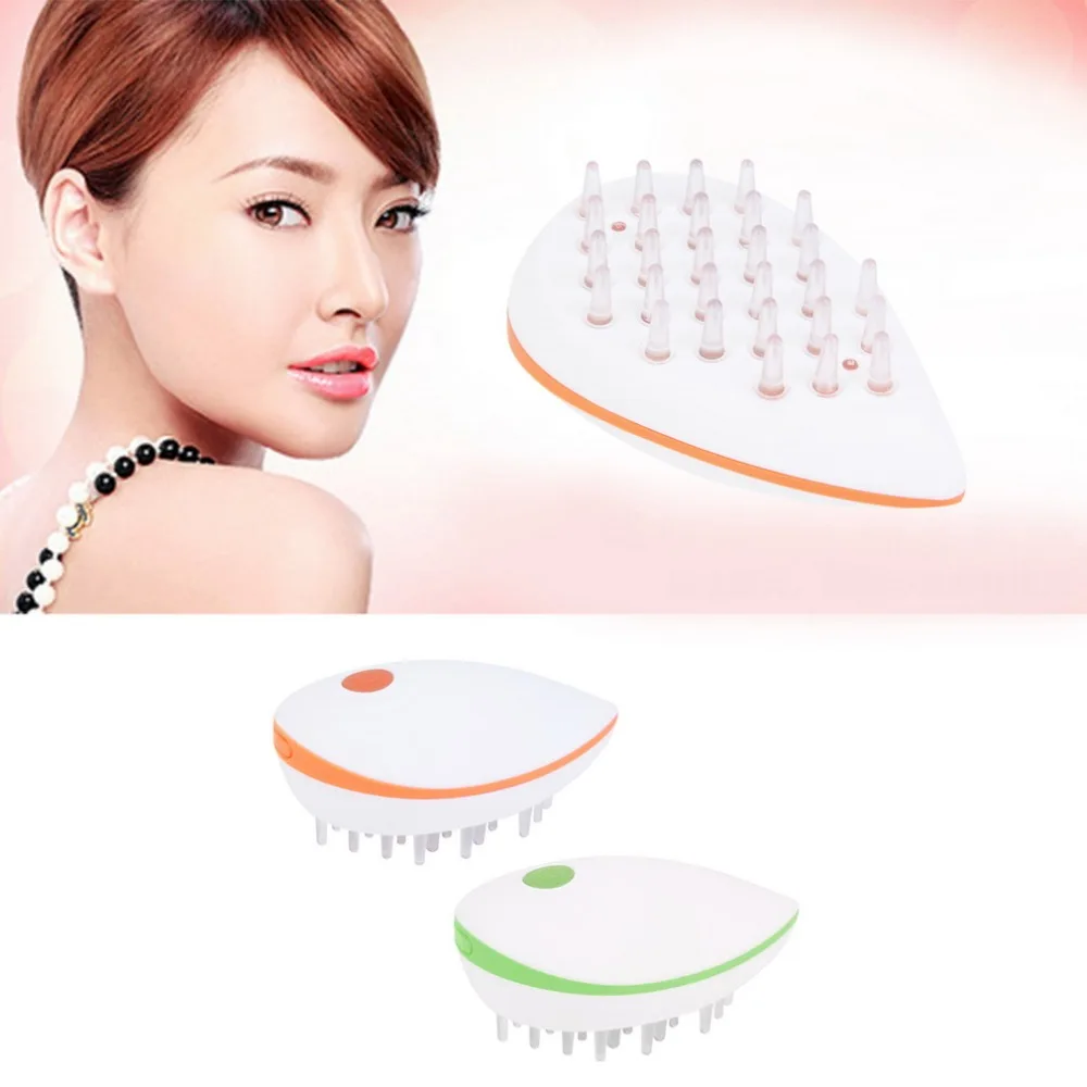 Handheld Electric Scalp Head Massager Vibrating Hair Comb Brush Massage