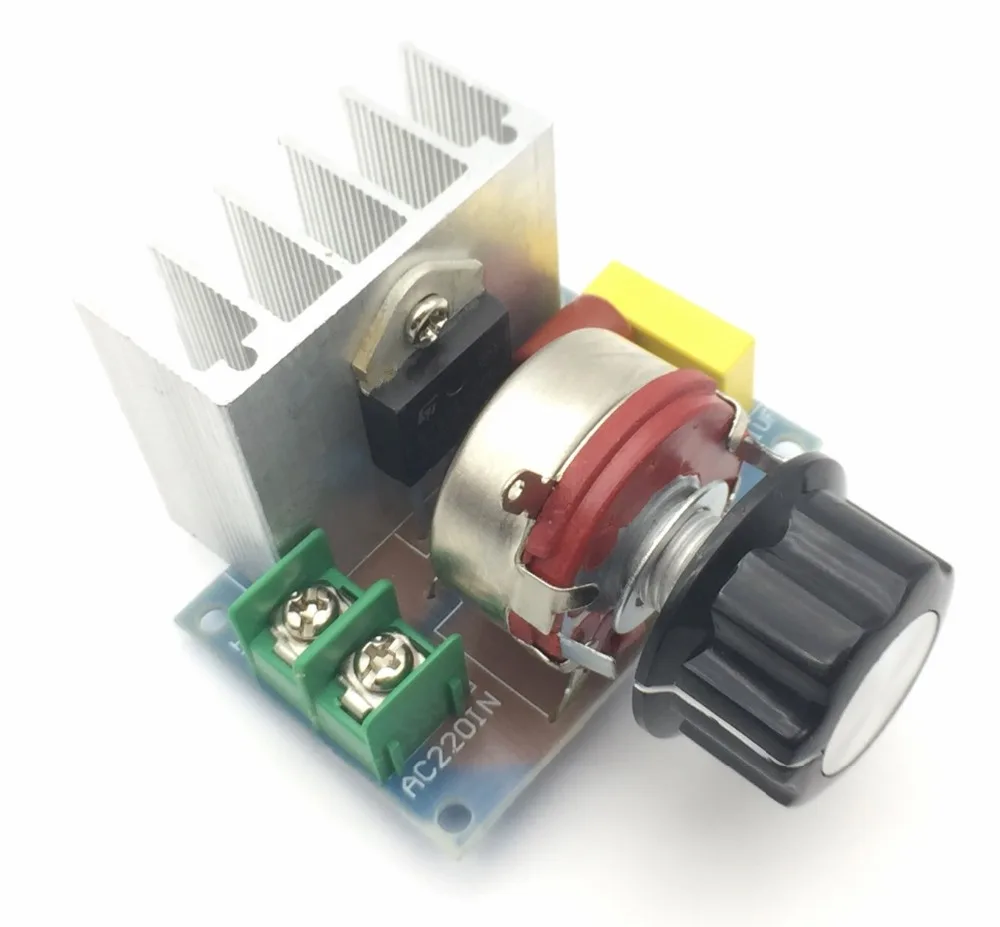 Hot Voltage Regulator Voltage Speed Controller AC 220V 4000W SCR Dimmer
