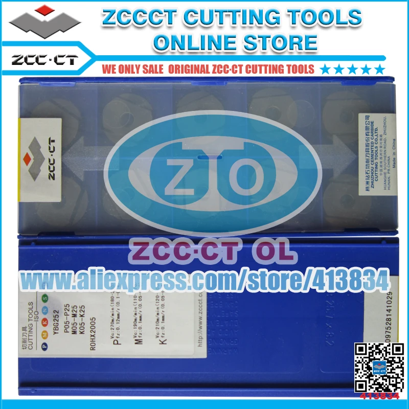 

ZCC plate 10pcs/lot ZOHX2005-GM YBG252 ZOHX2005 ZOHX 2005-GM zcc.ct carbide cutting tool cutter cnc machinery part