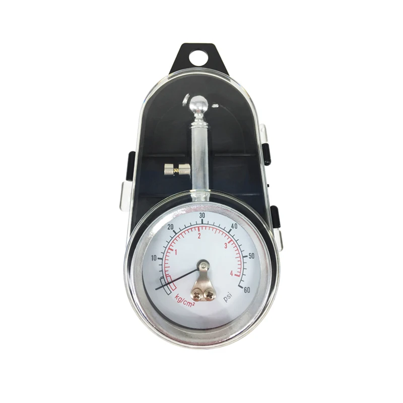 

Car Wheel Tire Auto Pressure Gauge Tester Measuring Tools for Vehicle 0-60 psi with Black Plastic Case