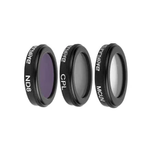 Mavic 2 Zoom 3 шт. набор УФ CPL ND8 фильтр для объектива камеры Фильтры MCUV фильтр для DJI Mavic 2 детали, аксессуары для беспилотного самолета